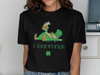 St Patricks Day Leprechaun Beer I SURVIVED Clover product type
St Patricks Day, Leprechaun Design, Shamrock Clover, Irish Heritage, Beer Lover, Drinking Humor, Funny Graphic, I SURVIVED Quote, Green Celebration, Lucky Charm, Holiday Party, March Festivity, Celtic Culture, Paddy's Day, Beer Fest, Festive Attire, Novelty Item, Irish Gift, Fun Event, Brew Drinker