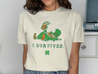 I Survived St Patrick's Day Leprechaun Shamrocks product type
Leprechaun Shirt
St Patricks Day Tee
Irish Pride
Shamrock Apparel
Lucky Clover
Green Outfit
Beer Lover Gift
Drinking Humor
Funny Irish Shirt
Party Tee
Holiday Celebration
Pub Crawl Gear
St Paddys Day
Ireland Culture
I Survived Tee
March 17th
Festive Attire
Novelty Gift
Graphic Clothing
Casual Wear