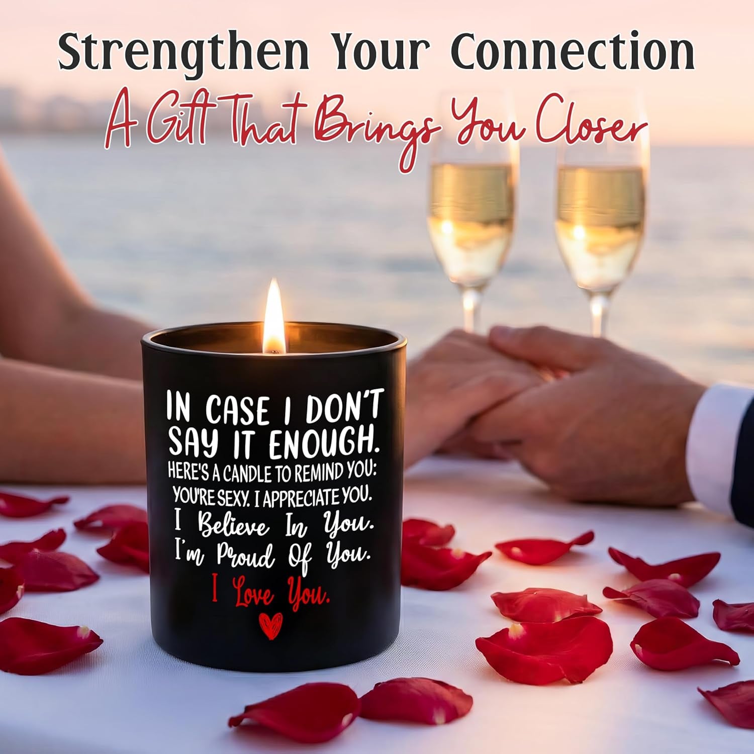 "Just In Case.." - Romantic Jar Candle