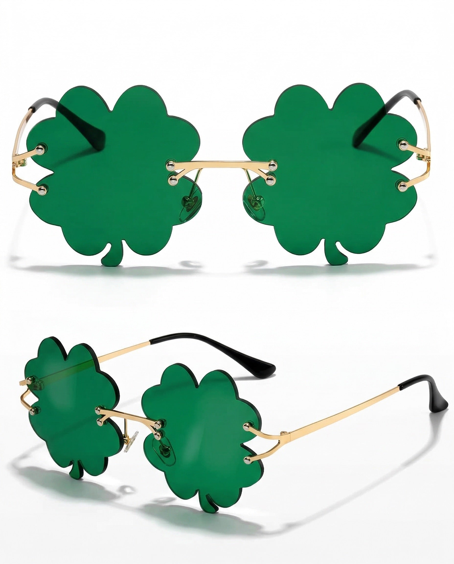 Shamrock Chic - Clover Sunglasses
