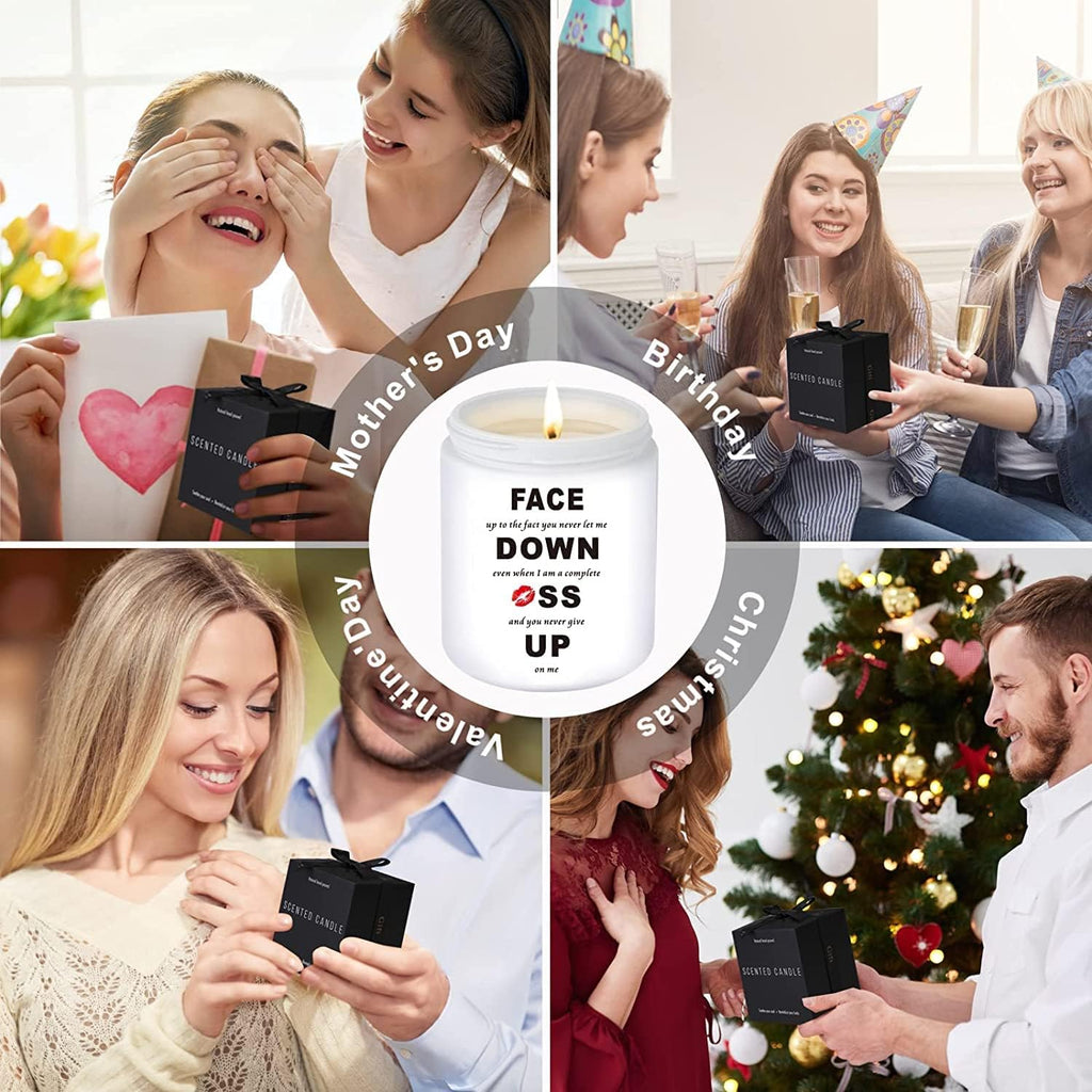 "Face Down, A** Up.." - Romantic Hilarious Jar Candle 