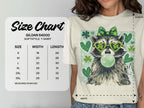 Raccoon Shamrock Green Bubble Gum Glasses T-Shirt product type