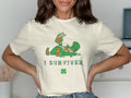 St Patricks Day I SURVIVED Leprechaun Beer Shamrock product type