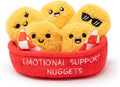Emotional Support Nuggets - Plushies in Basket