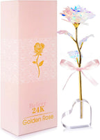 Galaxy Crystal Glass Rose