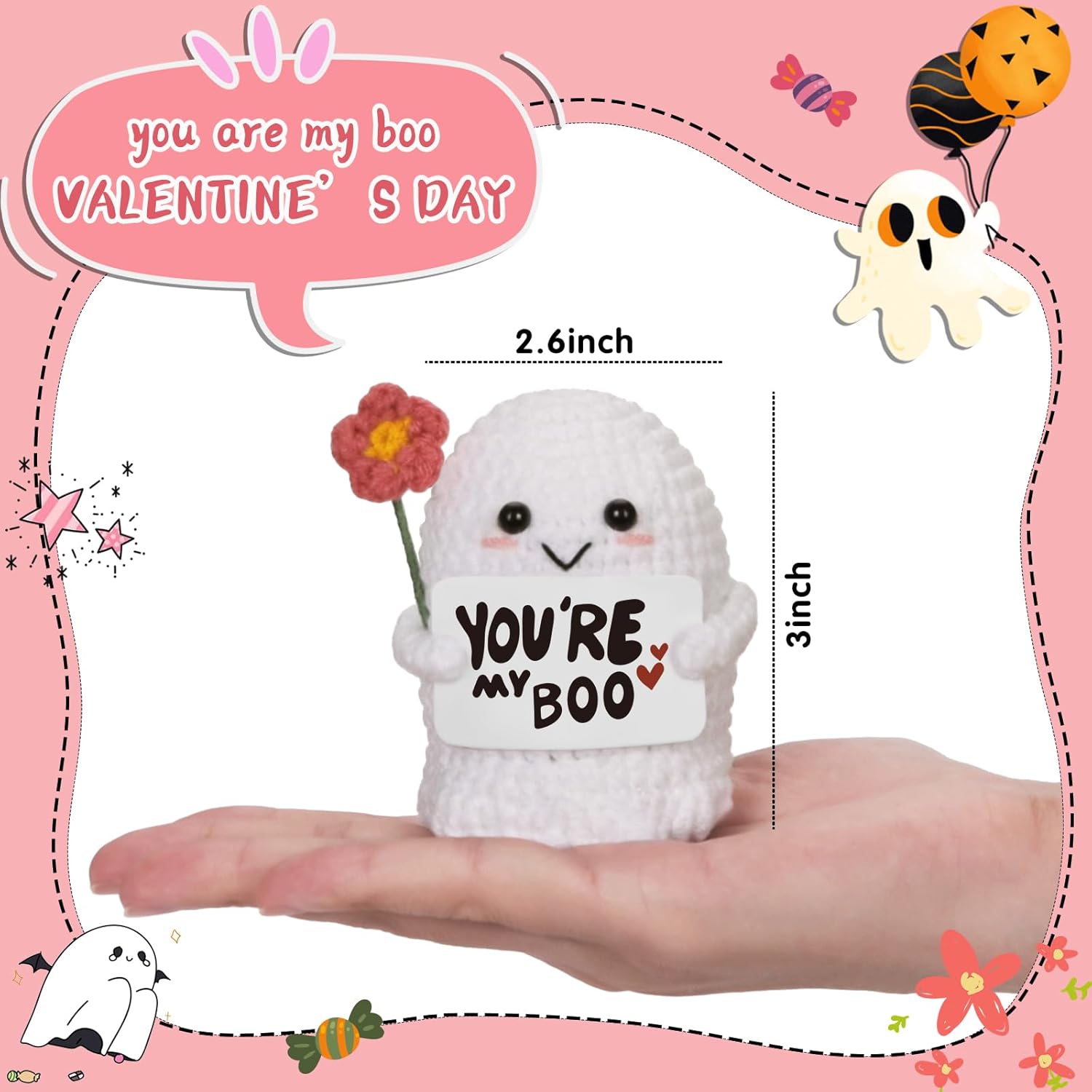 You're My Boo! -  Plush Toy Ghost