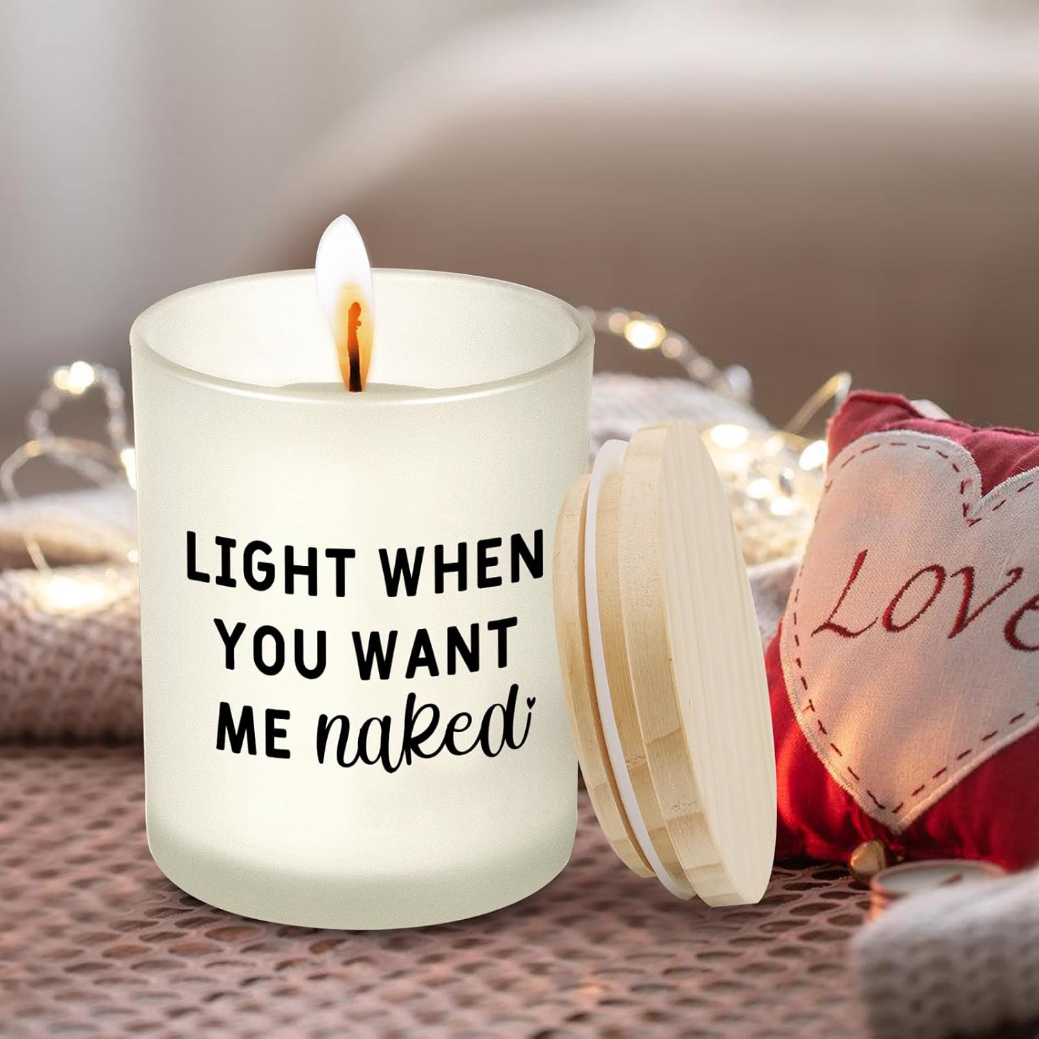 Light Up When... - Naughty Jar Candle