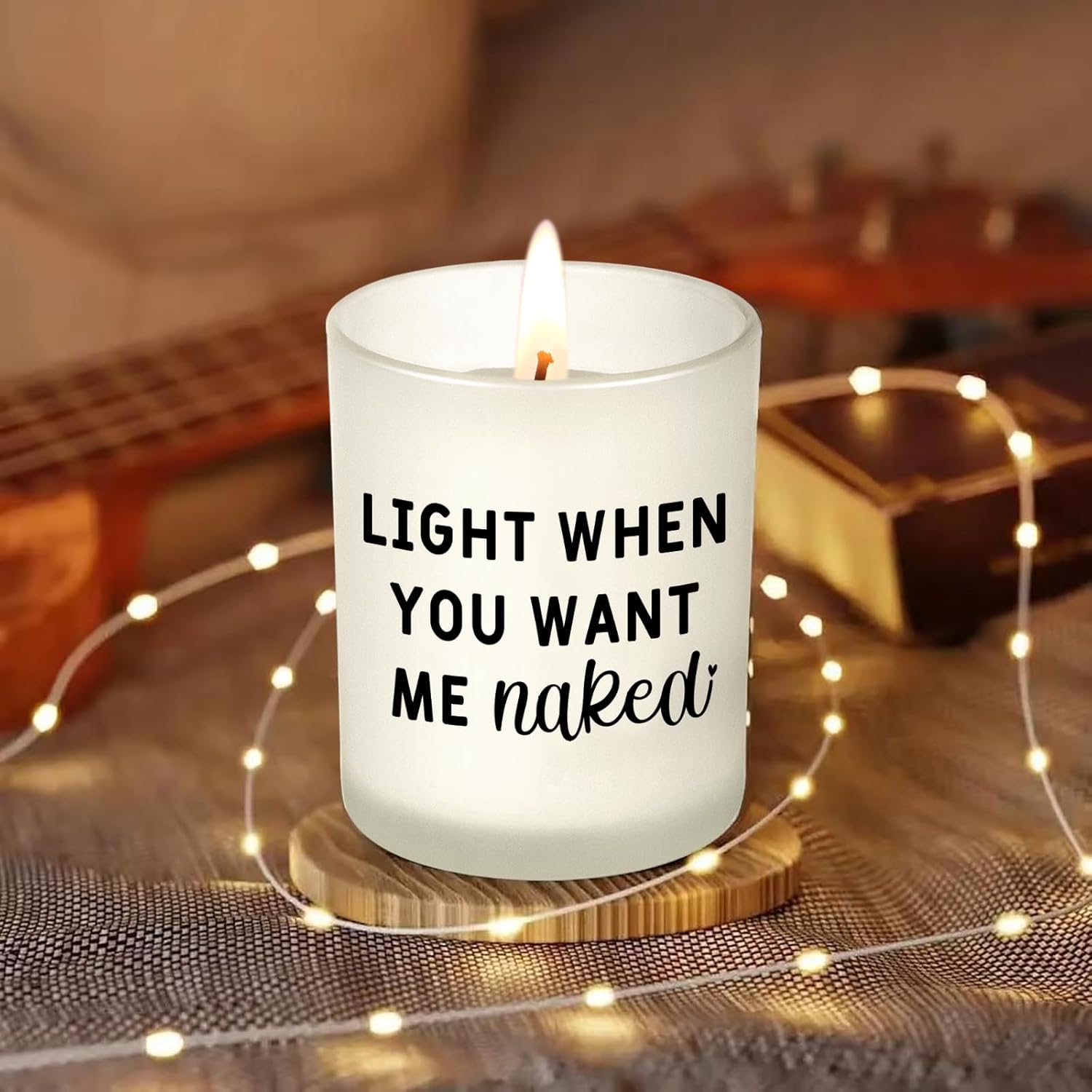Light Up When... - Naughty Jar Candle