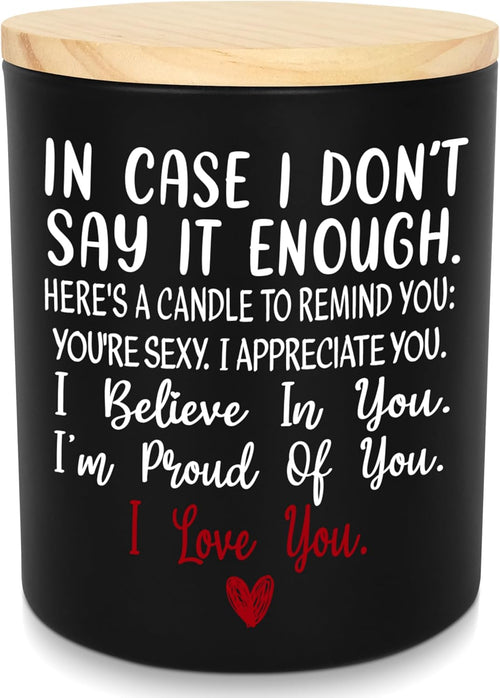 "Just In Case.." - Romantic Jar Candle
