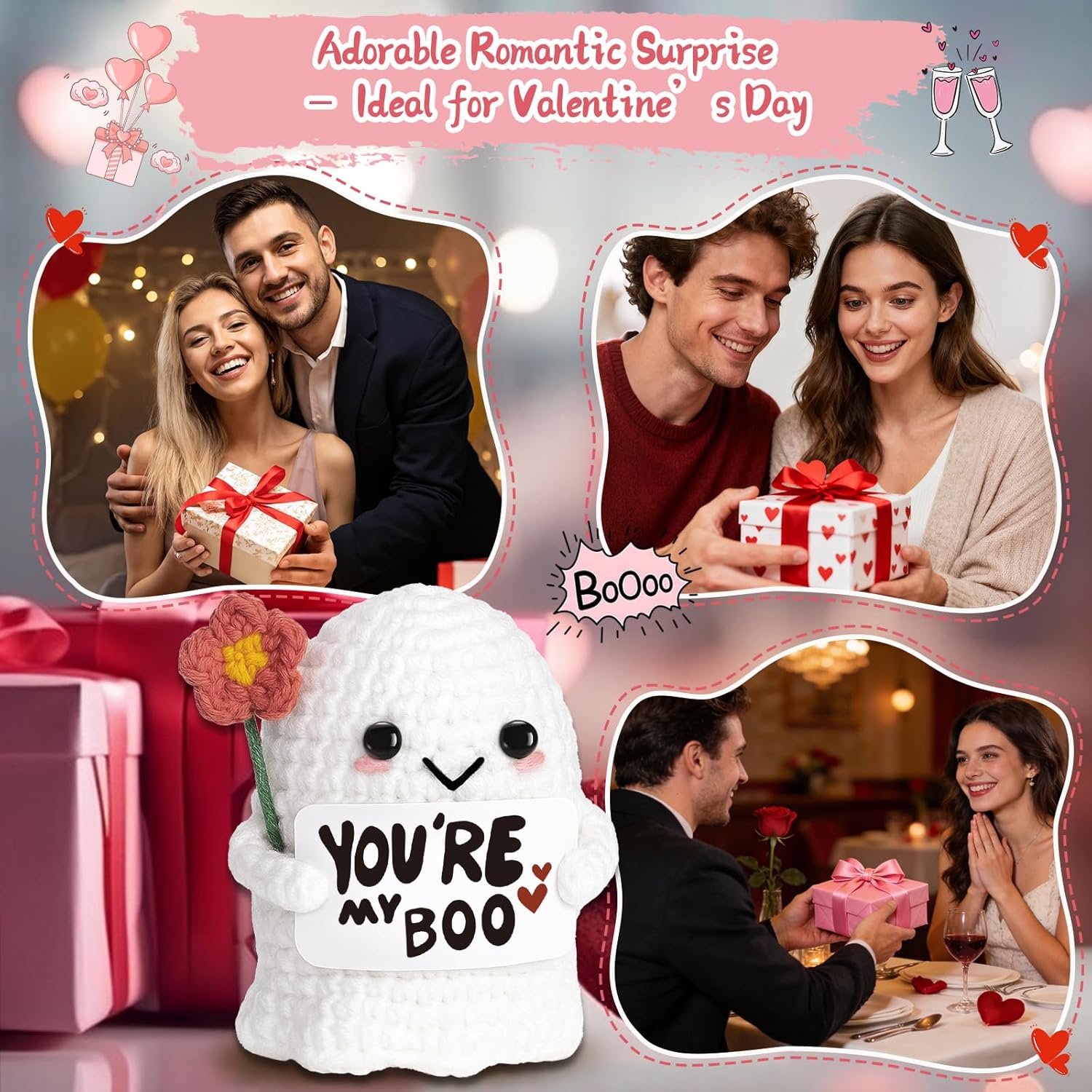 You're My Boo! -  Plush Toy Ghost