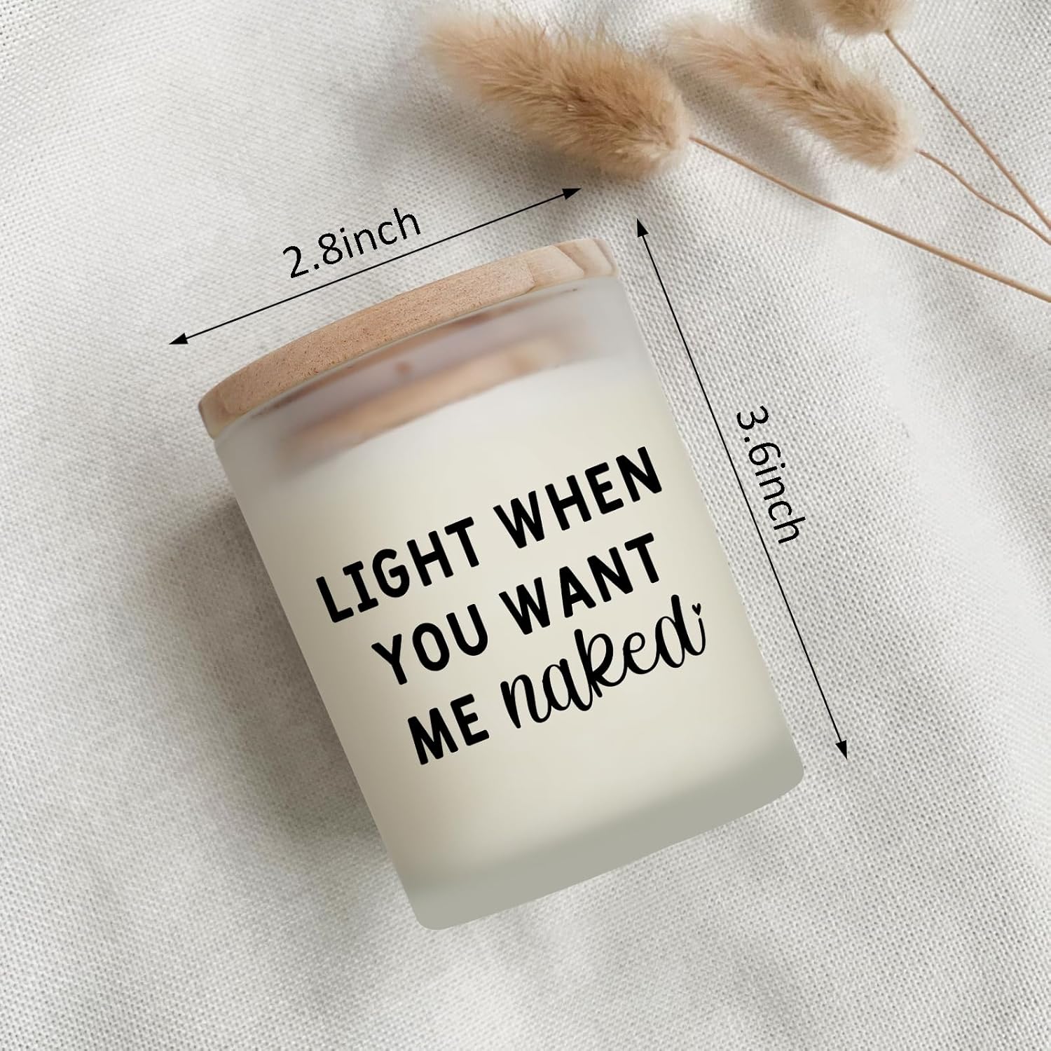 Light Up When... - Naughty Jar Candle