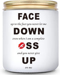 "Face Down, A** Up.." - Romantic Hilarious Jar Candle 