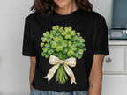 Green Shamrock Bouquet Ribbon Lucky Clover product type
Shamrock
Clover
Lucky Charm
St Patricks Day
Irish Culture
Green Design
Floral Bouquet
Ribbon Bow
St Paddys Day
Spring Apparel
Nature Inspired
Leaf Pattern
Good Luck
Celebration
Festive Wear
T-Shirt Graphic
Watercolor Art
Plant Motif
Four Leaf Clover
Ireland Spirit
