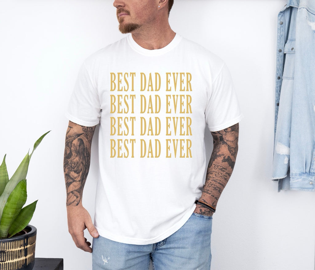 Ultimate 'Best Dad Ever' Icon - Premium T-Shirt