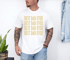 Ultimate 'Best Dad Ever' Icon - Premium T-Shirt