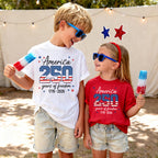 America 250th Anniversary Family Matching Shirts | 4th of July Independence Day Tees