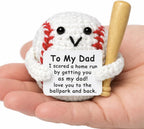 Crochet Baseball Gift for Father’s Day