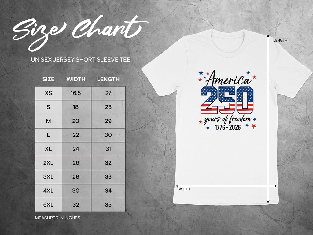 America 250th Anniversary Family Matching Shirts | 4th of July Independence Day Tees