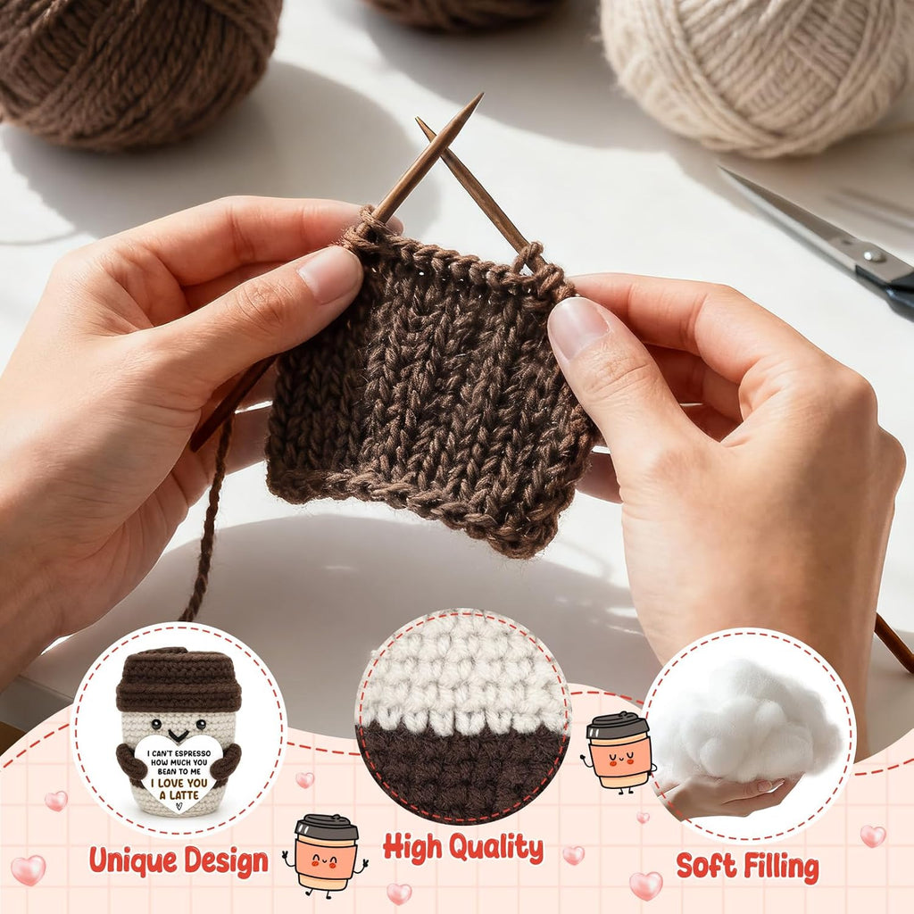 "I Can't Espresso!" Valentines Plush