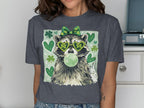 Cute Raccoon Saint Patrick's Day Shamrock Hearts Bubblegum product type