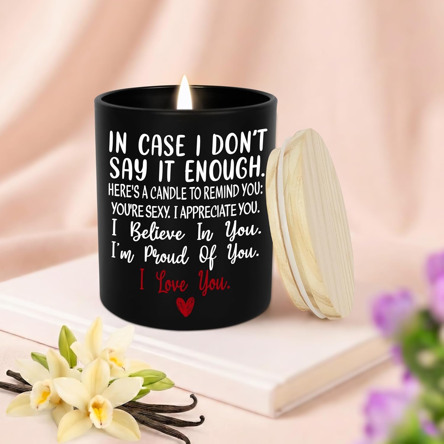 "Just In Case.." - Romantic Jar Candle