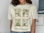 Just a lucky goose St Patricks Day Irish Cartoon product type
St Patricks Day, Lucky Goose, Shamrock, Irish, St Patricks, Goose Art, Cartoon Goose, Pot of Gold, Green Hat, Beer Mug, Four Leaf Clover, Lucky Charm, Cute Animals, Holiday Theme, Festive, Animal Lover, Graphic Tee, St Paddys Day, Goose Design, Ireland