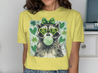 Raccoon Shamrock Heart Glasses Bubblegum Fun product type