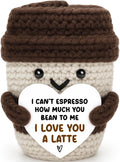 "I Can't Espresso!" Valentines Plush