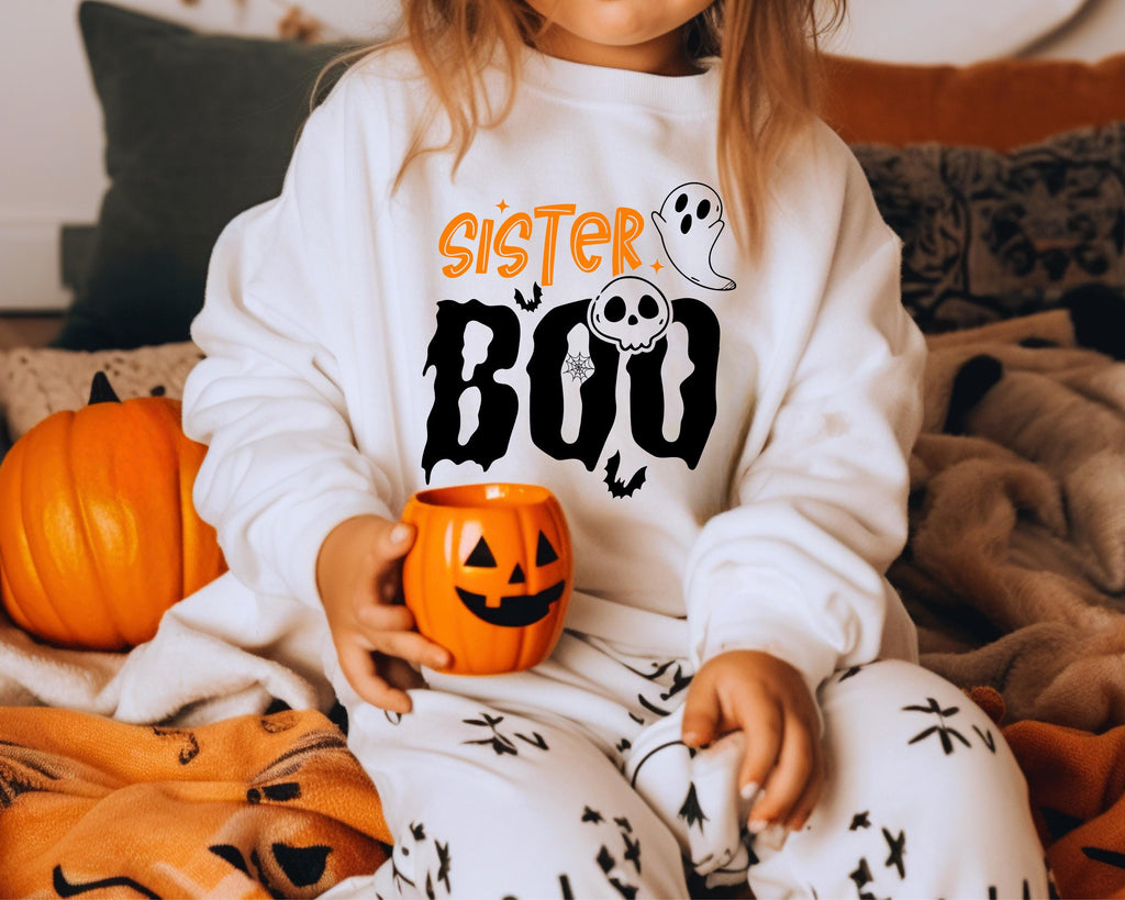 Halloween Family Sweatshirts, Matching Halloween Family shirts, Family Halloween, Trick or Treat Outfit, Daddy Boo Mama Boo Baby Boo