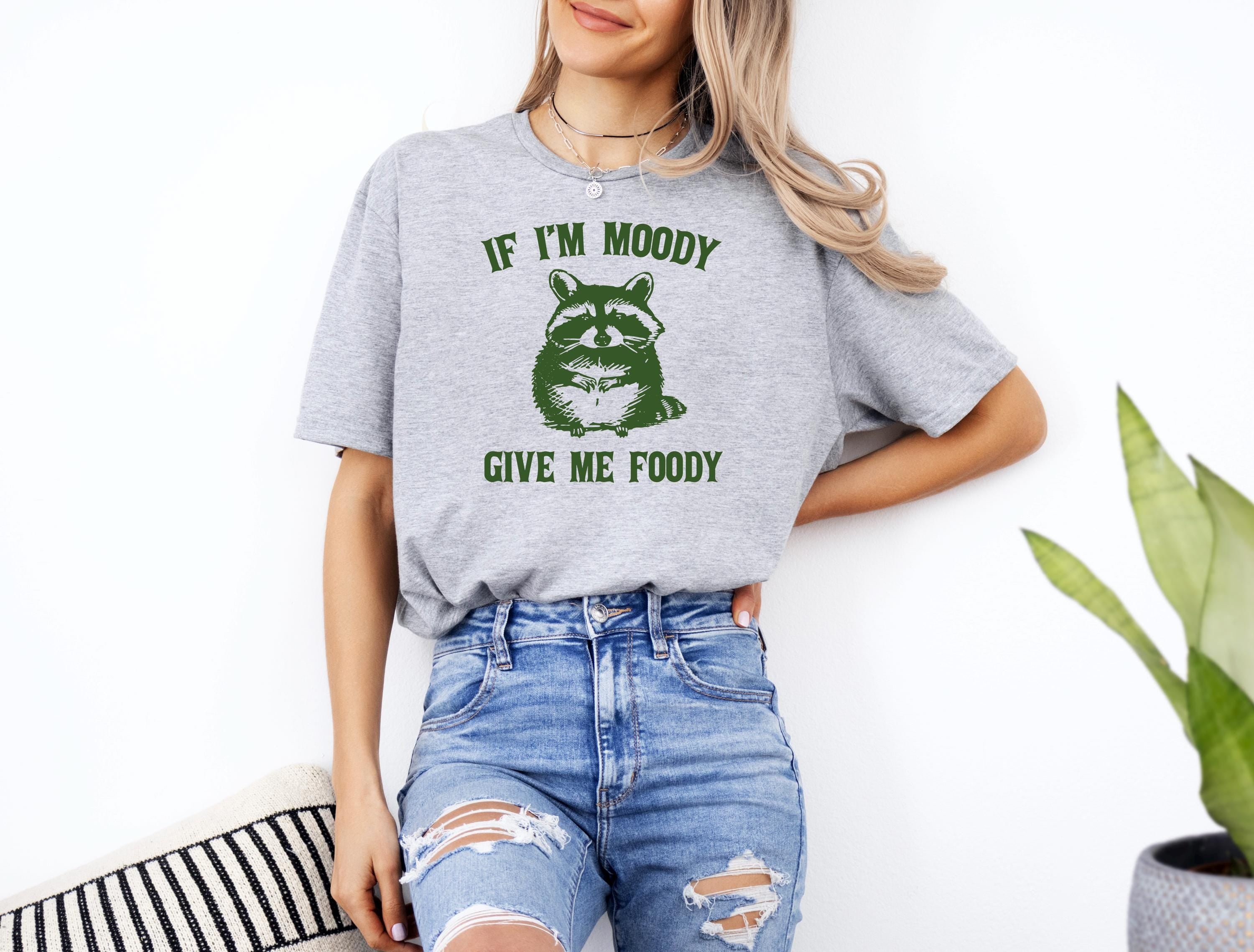 Funny T-Shirt, Sarcastic Women's Summer Shirt, Raccoon Lover, Animal Lover, Gifts for Her