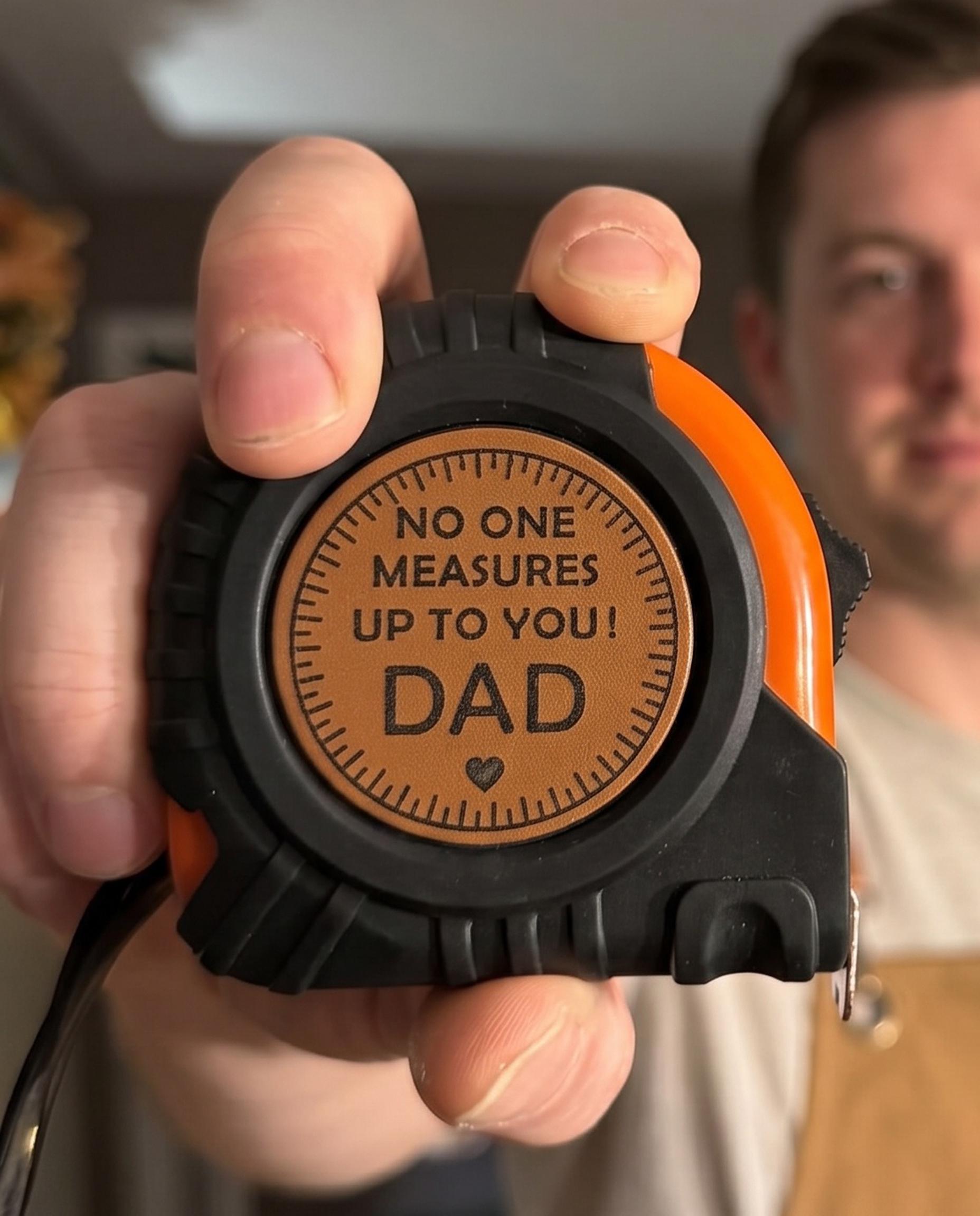 Personalized Dad Measuring Tape for Father’s Day Gift