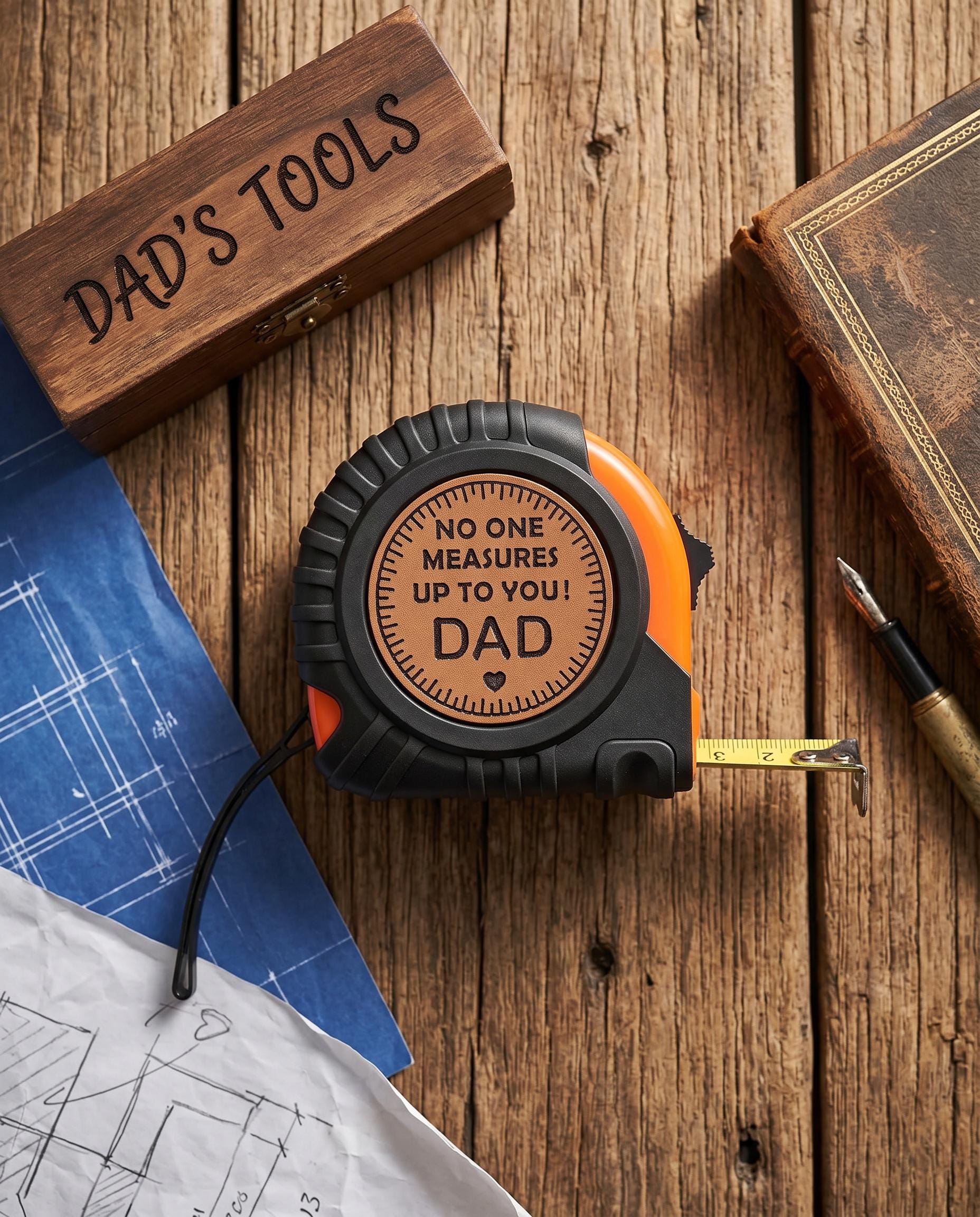 Personalized Dad Measuring Tape for Father’s Day Gift