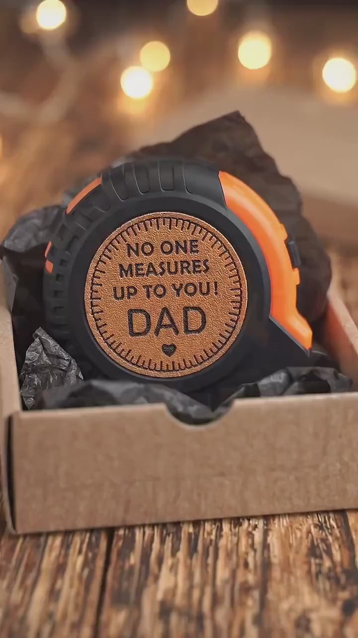 Personalized Dad Measuring Tape for Father’s Day Gift